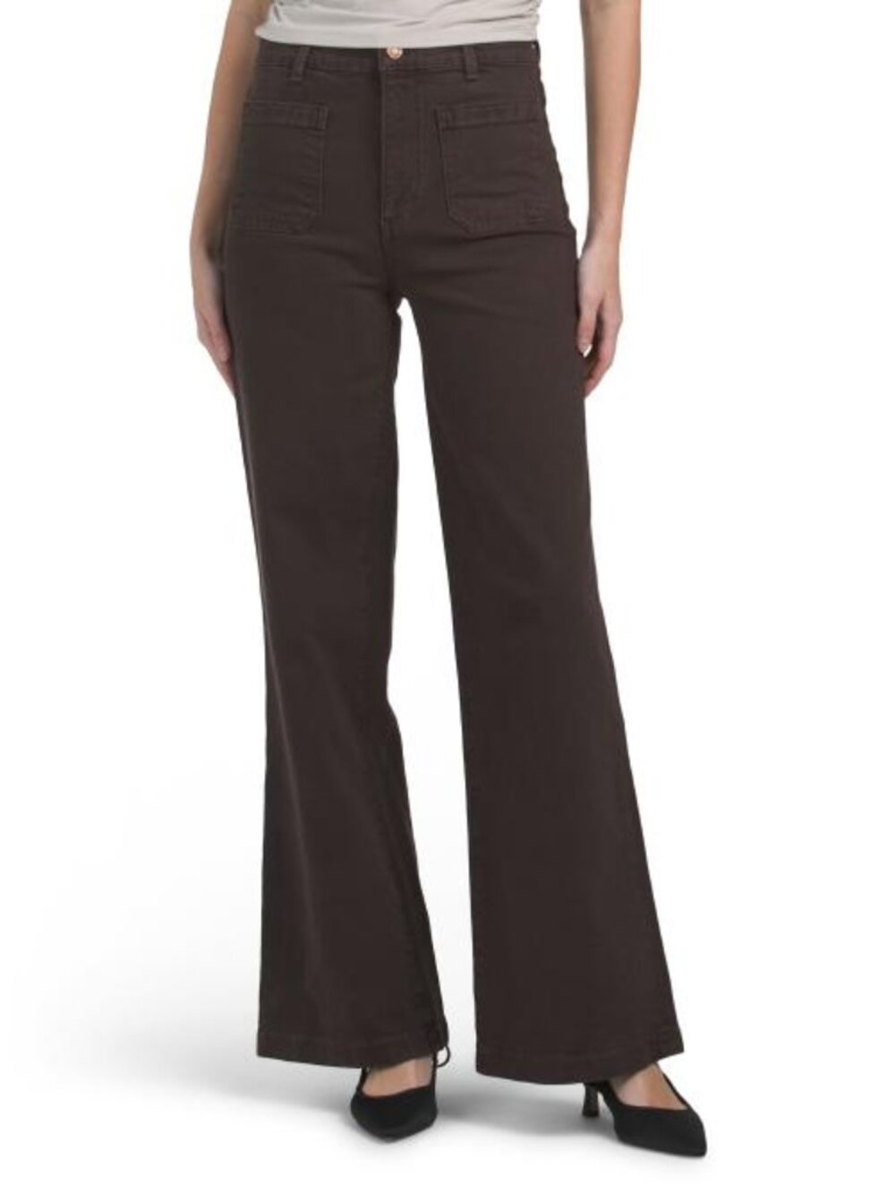 LE JEAN Virginia Wide Leg Jeans